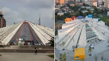 The Strange Story Of Albania’s Pyramid, The Communist Monument That Became A Cultural Hub